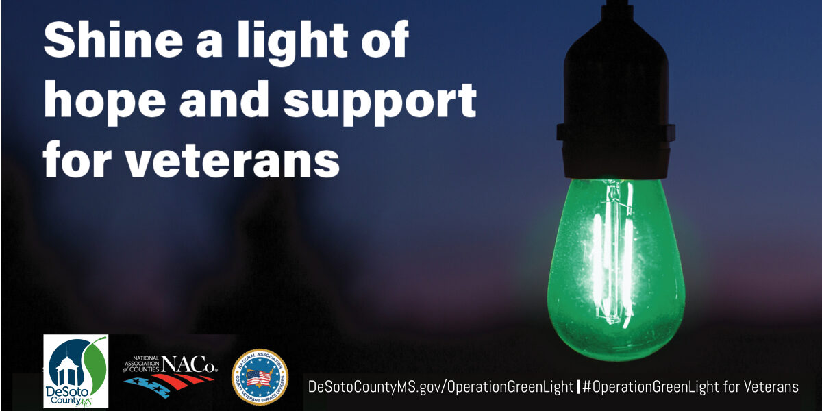 Operation Green Light for Veterans  DeSoto County, MS - Official Website